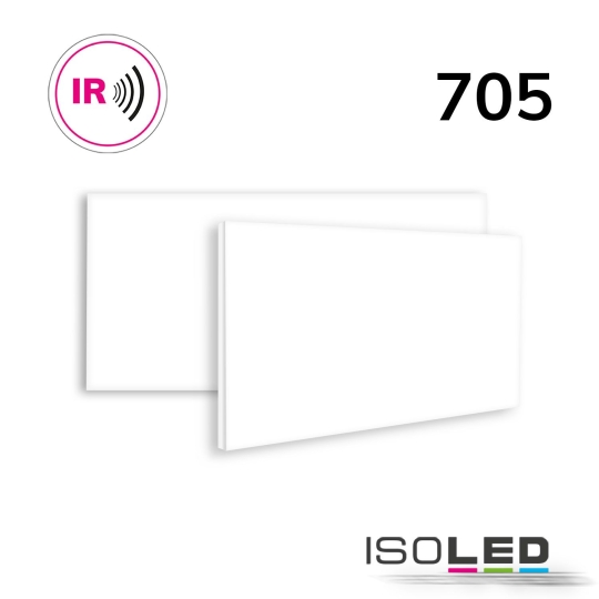 ISOLED Panneau infrarouge PREMIUM Professional 705, 592x1192mm, 670W