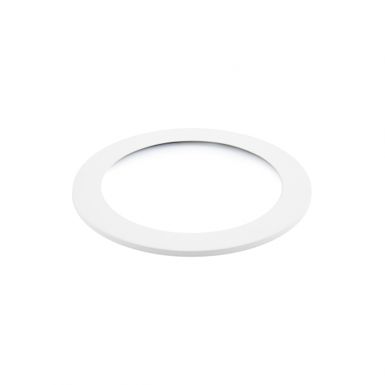 Concord 160mm ring white + glass pane clear IP44 luminaire Concord - 1 piece