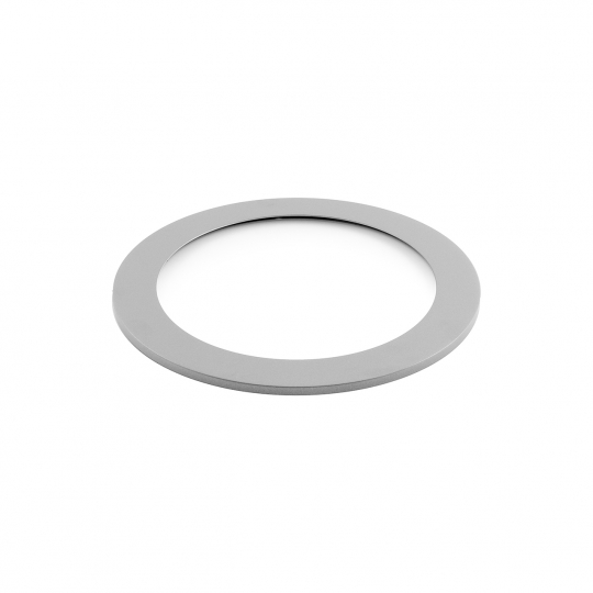 Concord 160mm ring silver + glass pane clear IP44 luminaire Concord - 1 piece
