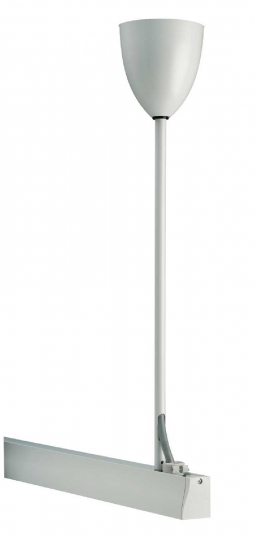 Concord steel cable suspension double with feeder cable 5-core 3m canopy white light Concord - 1 piece