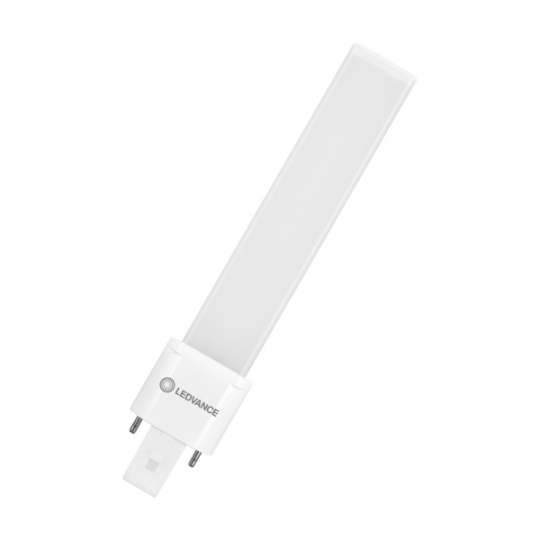 Ledvance LED lampe fluorescente compacte DULUX S9, 4W, G23, 120° - blanc chaud