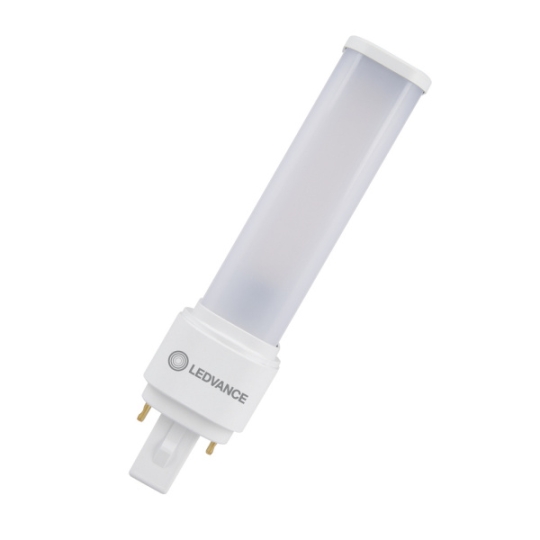 Ledvance LED lampe fluorescente compacte DULUX, D10, 5W, G24D-1, 120° - blanc neutre