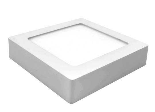 mlight Panneau LED encastrable/à encastrer 11W/3000K, dimmable, pilote interne - blanc chaud