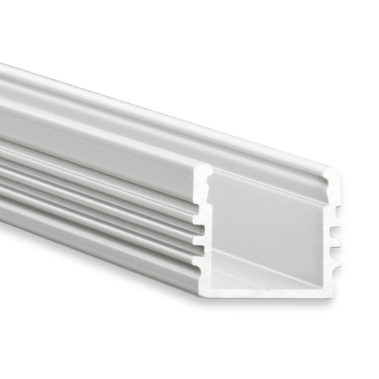mlight LED opbouwprofiel AB-12H-A geanodiseerd aluminium