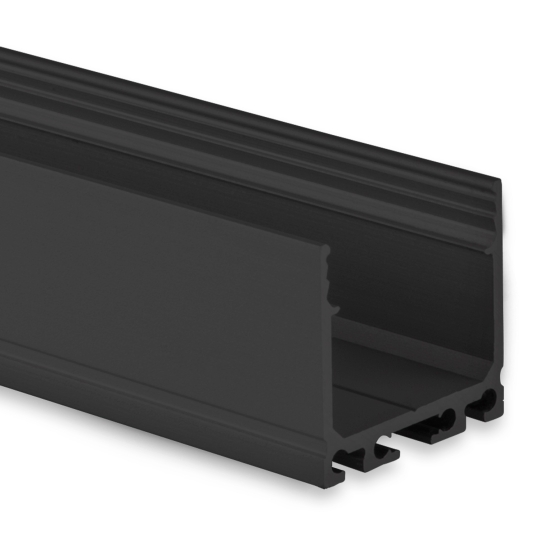 mlight LED surface mount profile AB-20H-A, black