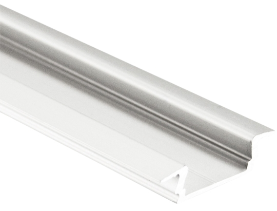 mlight LED inbouwprofiel EB-12F-A, aluminium
