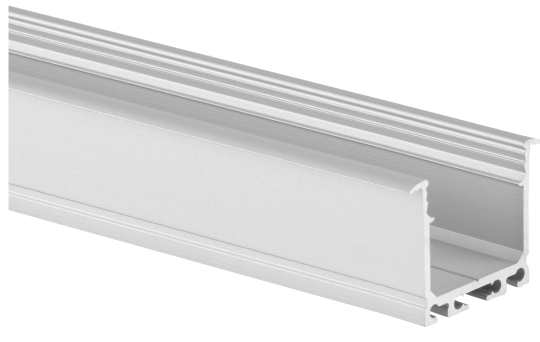 mlight LED recessed profile EB-22H-A, aluminum