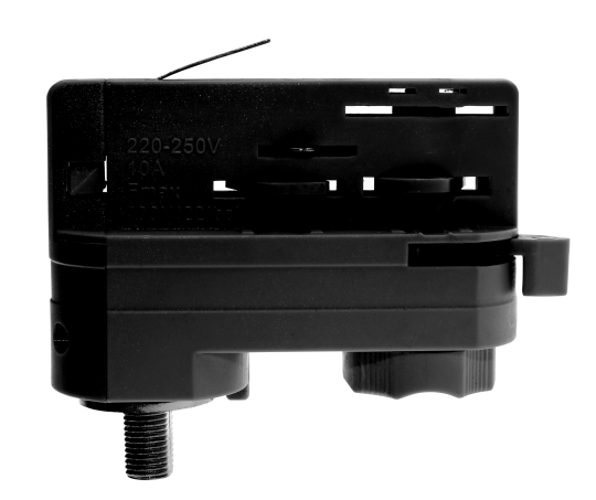 mlight 3 Phasen-Euro Adapter, schwarz