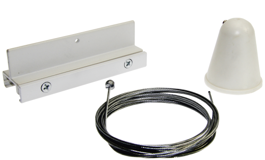 mlight suspension de câble à 3 phases, couleur blanche