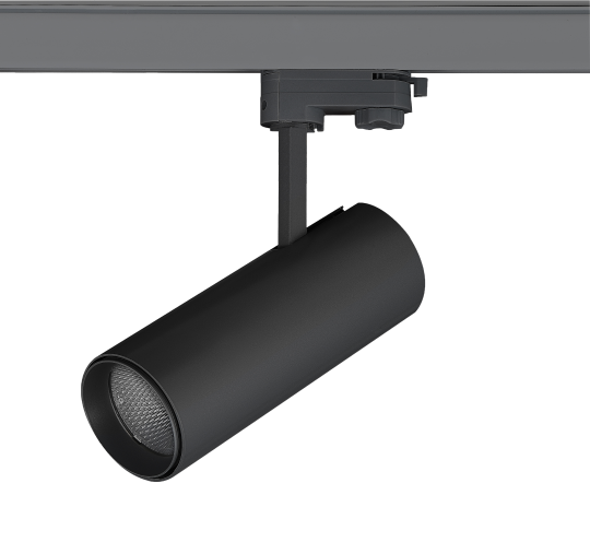 mlight LED track spotlight SPOT 20W, black - light color warm white
