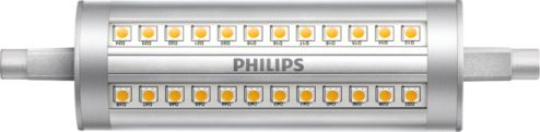 Signify GmbH (Philips) Lampe LED R7S 14W, 118 mm - blanc chaud (3000K)