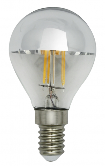 LM LED Leuchtmittel Kopfspiegellampe Filament Classic P45 4W-E14/827 - warmweiß
