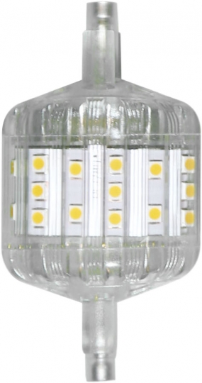 LM LED lampe-torche R7s 78mm 5W-400lm-R7s/830 - blanc chaud