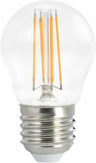 LM LED Leuchtmittel P45 Filament Classic 4.5W-E27/840 - neutralweiß