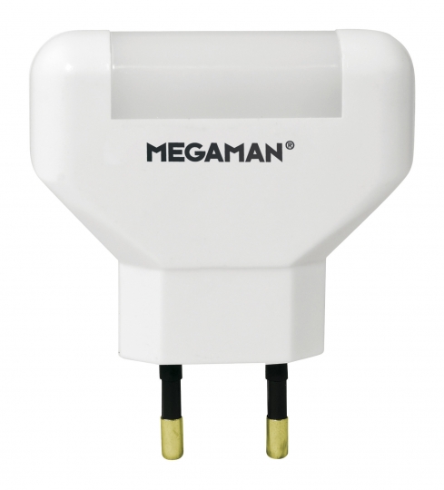 Megaman LED Nachtlicht-0.2W-Eurostecker-weiß
