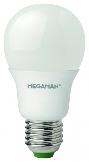 Megaman ampoule LED E27 Compact Classic A55 5.5W-E27/828 - blanc chaud