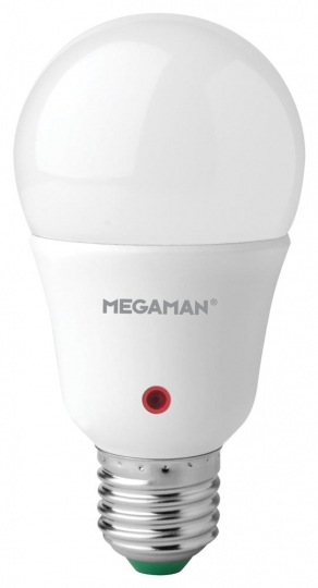 Megaman LED Lampe Sensor Classic opal 8W-810lm-E27/828 - blanc chaud
