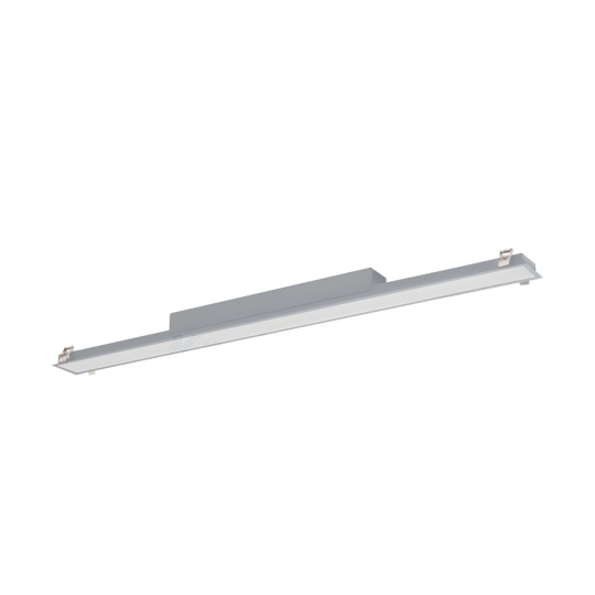 Kanlux LED linear luminaire 25W silver - warm white
