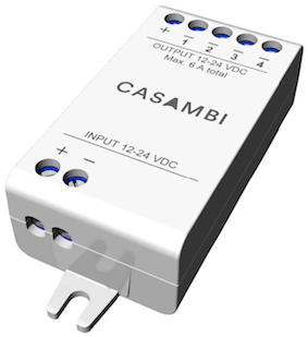 Casambi 4 Channel Bluetooth 4.0 PWM Dimmer