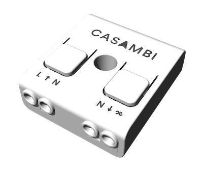 Casambi controllable bluetooth phase cut dimmer