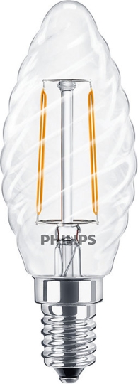 Signify Gmbh (Philips) LED lamp CorePro CandleND2-25W ST35 E14 - warm wit