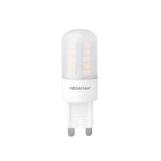 Megaman G9 LED bulb 2.5W, dimmable - warm white