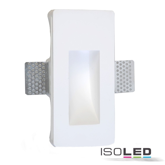 ISOLED gypsum wall recessed spotlight elongated, GU4/MR11, small design