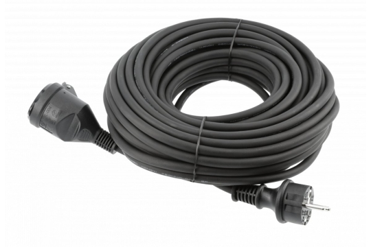 GTV extension cable with rubber insulation 30 m