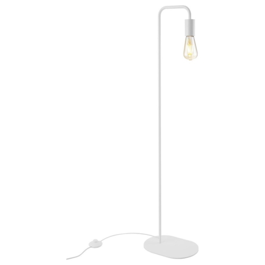 SLV stijlvolle vloerlamp FITU FL, E27, hoogte 116,5 cm - wit (zonder lamp)