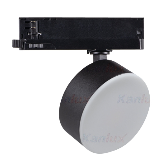Kanlux LED spot voor 3-fasen track BTLW 18W, zwart - warm wit (3000K)