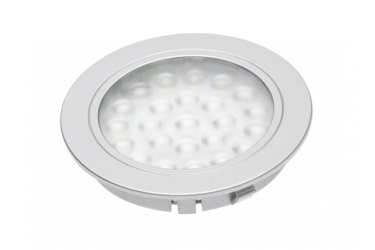GTV LED encastrable Alvaro, 1.7W, 12V, Ø 65 mm - blanc neutre (4000K)