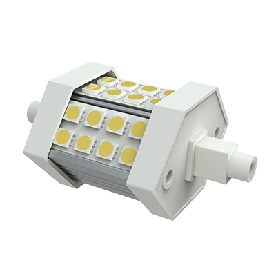 iLight Ampoule LED R7s, 5W, 78mm - blanc chaud (3000K)
