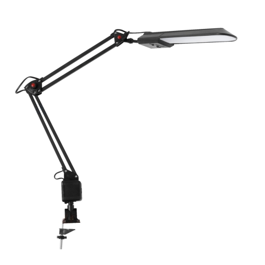 Kanlux LED desk lamp HERON II, black