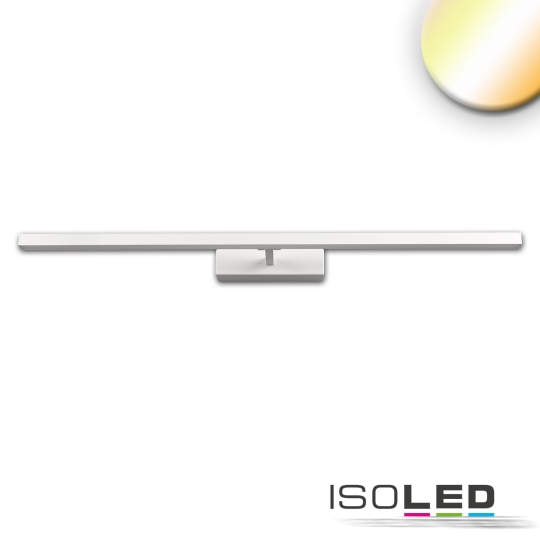 ISOLED draaibare LED spiegel &amp; fotolamp 520mm, 12W, wit
