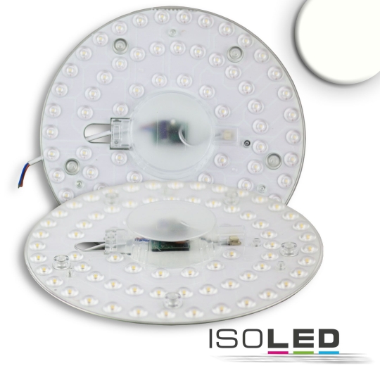 ISOLED LED Umrüstplatine 230mm, 24W, mit Haltemagnet - neutralweiß
