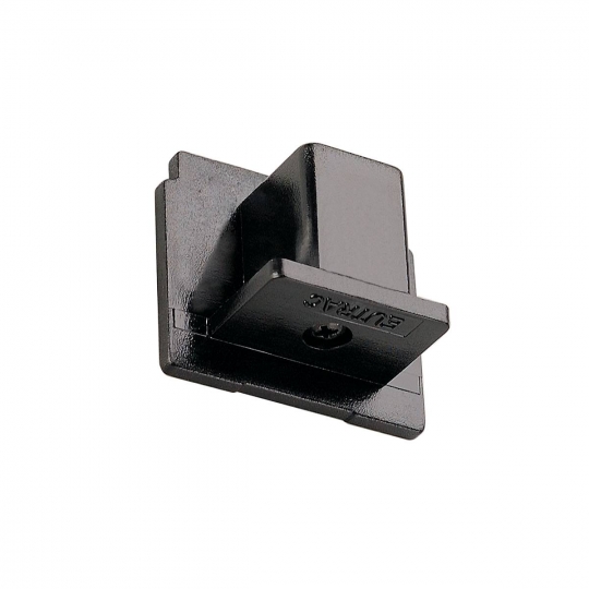 SLV end cap for EUTRAC mains voltage 3-phase surface-mounted track, black