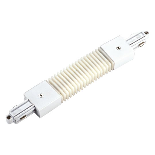 SLV Flex connector for 1phase track, white