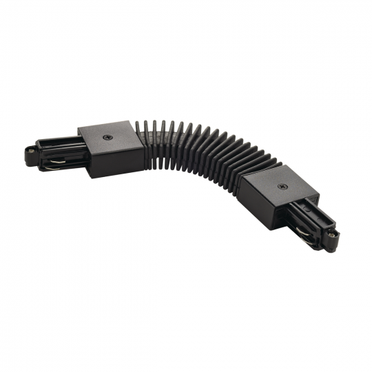 SLV Flex connector for 1phase track, black