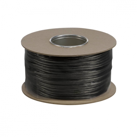 SLV Câble en cuivre pour TENSEO Système de câble basse tension, 6mm², 100m - noir