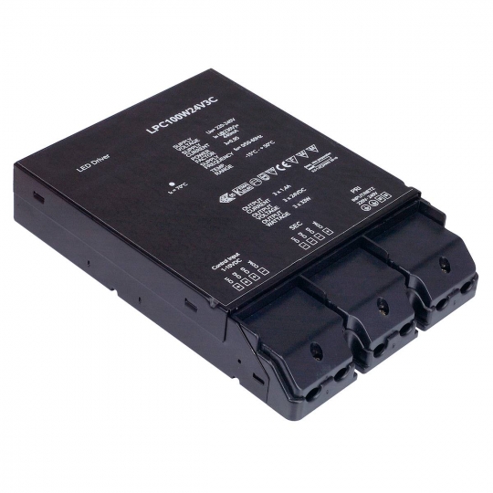SLV LED power supply unit, 100 W, 24V, 3-way dimmable via 1-10V