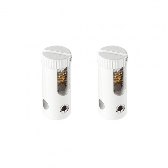 SLV Feeder for TENSEO low voltage cable system, white - 2 pcs.
