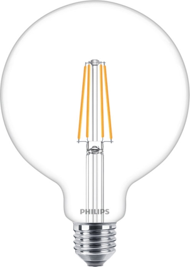Signify GmbH (Philips) LED bulb DT 5.9-60W E27 G120 CLG - warm white