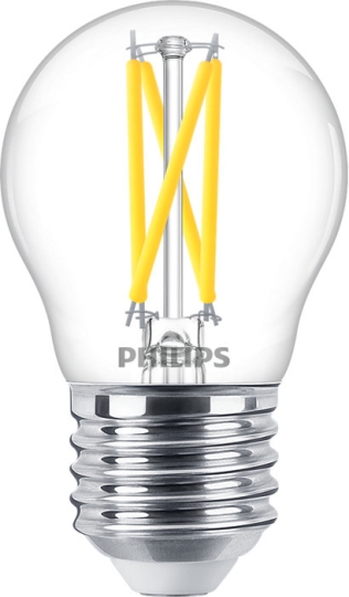 Signify GmbH (Philips) LED Glühlampe DT 2.5-25W E27 P45 CLG - warmweiß
