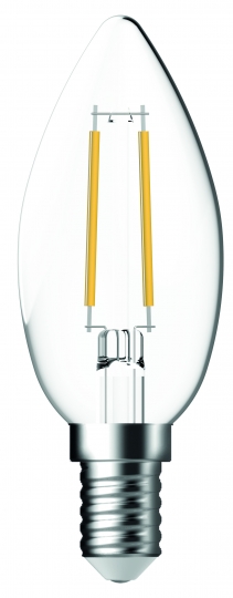 Megaman E14 LED candle lamp, 4W, 470lm - warm white