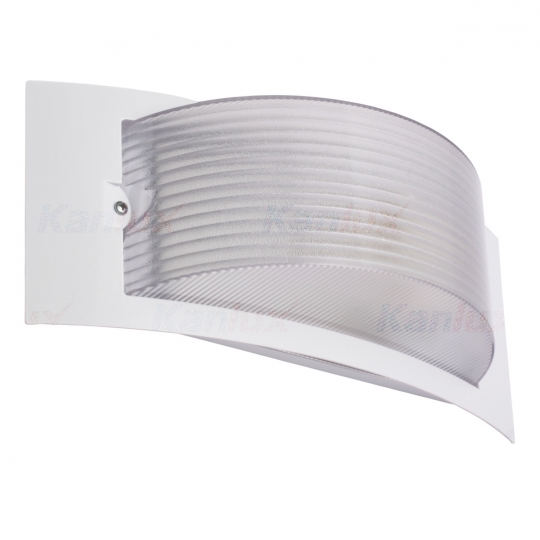 Kanlux robuste Fassaden Lampe TURK - weiß (ohne Leuchtmittel)