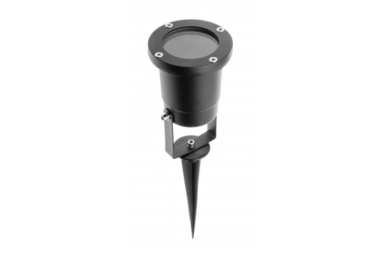 GTV lampe de jardin Diego, GU10, 35W, IP65, 320 mm - noir (sans ampoule)