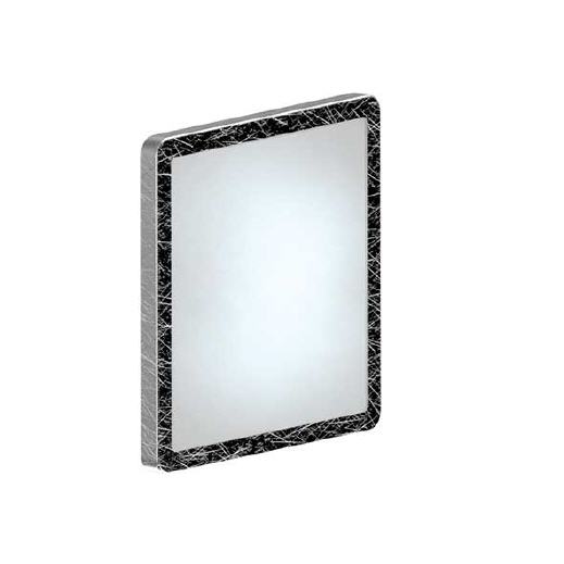 Lightme mirror lamp DONNA silver leaf round incl. LED GX53