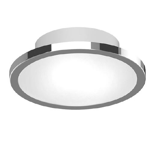 LM floating surface mounted luminaire DISK-1 round CCT IP44 8W, Ø 147mm - neutral white