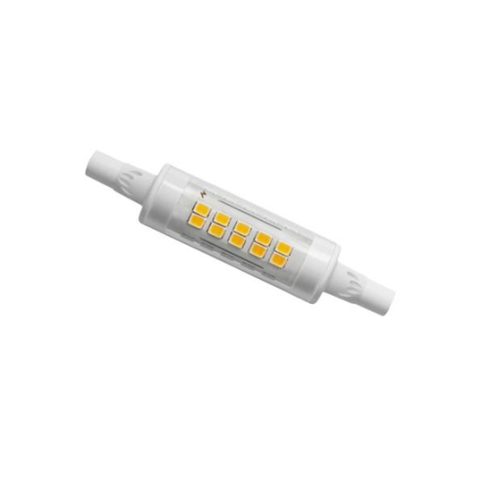 LM LED lamp R7s, 7W, 78mm - warm white