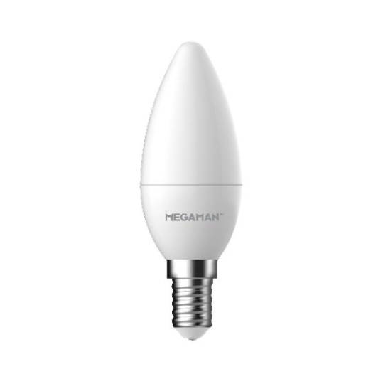 Megaman C35 LED lampe bougie E14, 5.5W - blanc chaud (2700K)